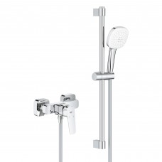 Одноважільний змішувач для душу з Grohe Cubeo душовим гарнітуром(1018250000)   
