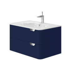 Тумба Botticelli Velluto Vlt-80 синя Velluto Vlt-80 Blue