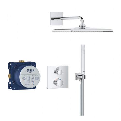 Прихована душова система з Grohe Rainshower + Grohe Grohtherm Mono 310 Cube 34870000 
