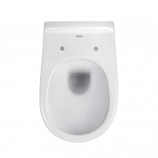 Унітаз підвісний Kroner Oker WHI533536 RIMLESS безобідковий з сидінням