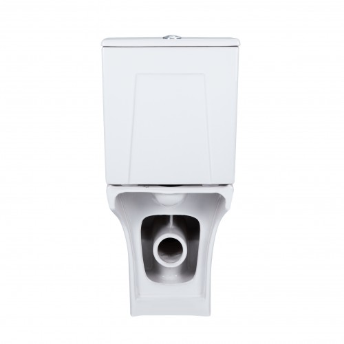 Унітаз-компакт Qtap Presto безобідковий з сідінням Soft-close QT24221217AW