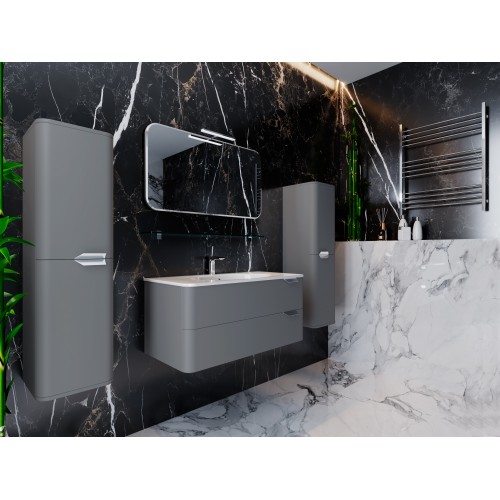 Пенал Botticelli Velluto VltP-120 сірий Velluto VltP-120 Grey Пенал Botticelli Velluto VltP-120 сірий Velluto VltP-120 Grey