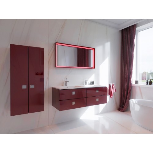 Дзеркало Botticelli Torino TrM-120 біле Torino TrM-120 White