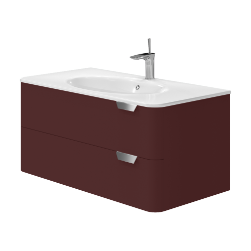 Тумба Botticelli Velluto Vlt-100 бордова Velluto Vlt-100 Claret