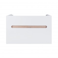 Тумба підвісна Qtap Virgo 800х580х437 White/Whitish oak QT1874TPА801W