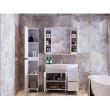 Дзеркальний шкаф Juventa Monika MMC3-100 білий Monika MMC3-100 White