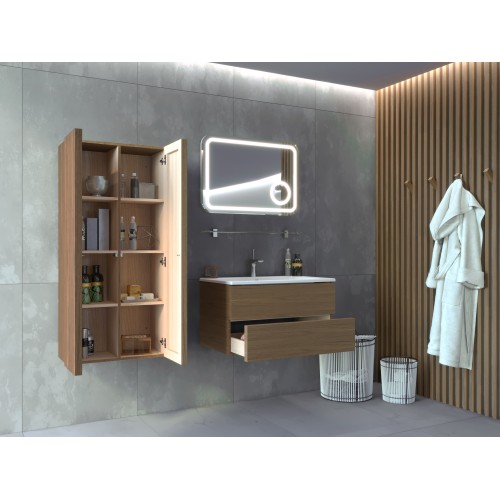 Тумба Botticelli Rimini Rm-80 дуб графіт Rimini Rm-80 Graphite Oak Тумба Botticelli Rimini Rm-80 дуб графіт Rimini Rm-80 Graphite Oak