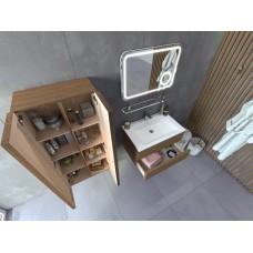 Тумба Botticelli Rimini Rm-80 дуб графіт Rimini Rm-80 Graphite Oak