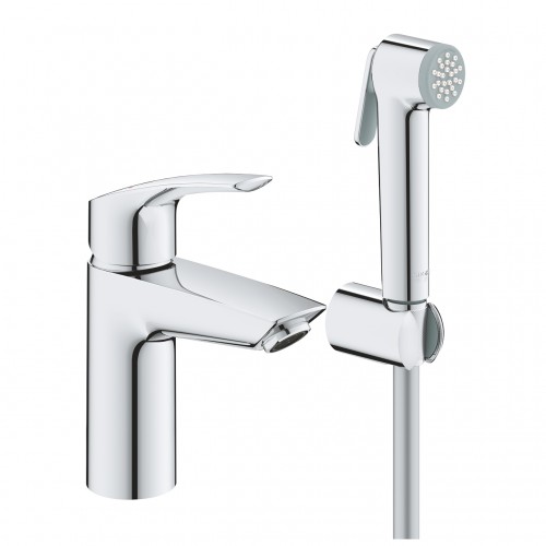 Змішувач для раковини Grohe Eurosmart S Size із гігієнічним душем 23124003 