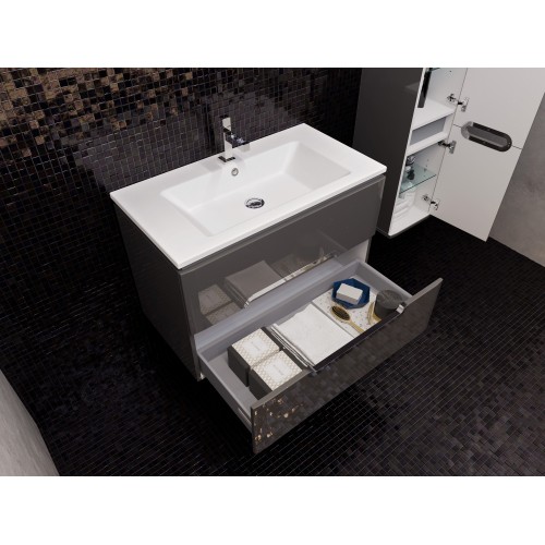 Тумба Juventa Prato Pr-65 чорна Prato Pr-65 Black