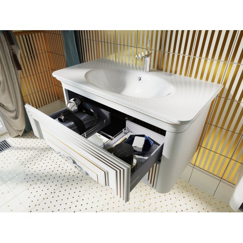 Тумба Botticelli Treviso T-100 чорна Treviso T-100 Black