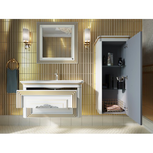 Тумба Botticelli Treviso T-100 чорна Treviso T-100 Black