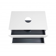 Тумба підвісна Qtap Tern 800х476х469 White зі стільницею QT1779TPL801W