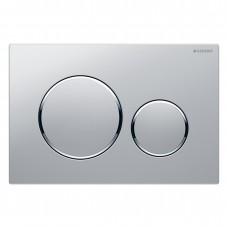 Geberit Sigma 20 Змивна клавіша, подвійний змив: з легкоочищуваною повернею, ром матовий/ром глянцевий