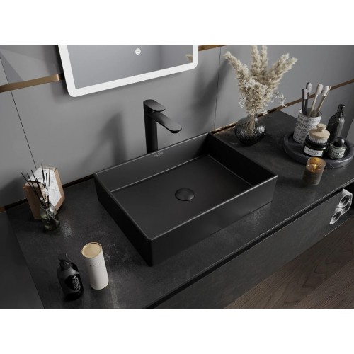 Умивальник (раковина) MEXEN GOYA 50 BLACK MAT накладний