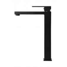 Змішувач для раковини (умивальника) Corsan ANGO BLACK MATT чорний високий CMB3029BL