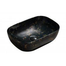 Умивальник (раковина) MEXEN RITA BLACK MARBLE MATT