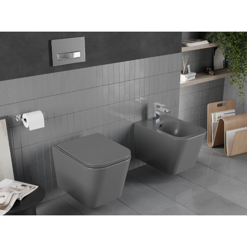 Підвісний унітаз MEXEN TEO DARK GREY MATT