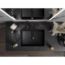 Умивальник (раковина) MEXEN GOYA 45 BLACK MAT накладний