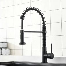 Змішувач для кухні REA SPRING BLACK чорний REA-B4804