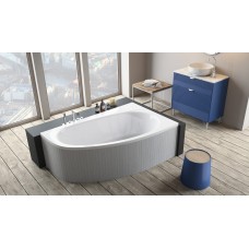 Ванна акрилова Radaway Naxia 170x110 права з ніжками + сифон R135L WA1-33-170x110P