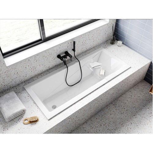 Ванна акрилова Besco MODERN SLIM 150х70 (соло) без ніг NAVARA47764