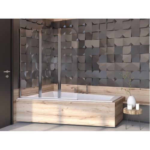 Шторка для ванни BESCO Prime- 3S 120x140