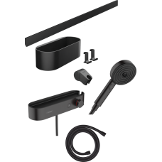 WallStoris комплект аксесуарів Activation EcoSmart з термостатом 7в1 Matt Black 24250670