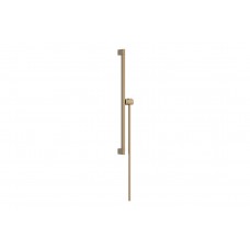 Душова штанга Unica S Puro 65 см зі шлангом 160 см, Brushed Bronze 24402140