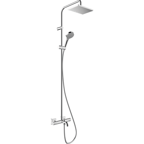 Душова система Hansgrohe Vernis Shape Showerpipe 230 1jet з термостатом для ванни Chrome 26284000