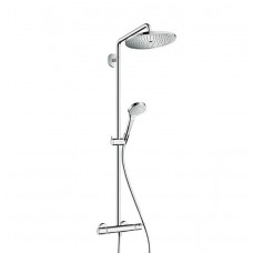 Душова система Hansgrohe Croma Select S 280 RainAir 1jet Showerpipe для душу з термостатом, колір - хром 26790000