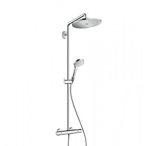 Душова система Hansgrohe Croma Select S 280 RainAir 1jet Showerpipe для душу з термостатом, колір - хром 26790000