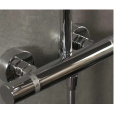 Душова система Hansgrohe Croma Select S 280 RainAir 1jet Showerpipe для душу з термостатом, колір - хром 26790000