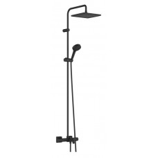 Душова система Hansgrohe Vernis Shape Showerpipe 240 1jet з термостатом для ванни, Matt Black 26900670