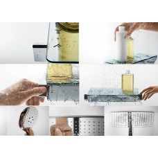 Душова система Hansgrohe Raindance Select E 360 з термостатом Showerpipe для ванни, колір - хром 27113000
