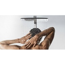 Душова система Hansgrohe Raindance Select E 360 з термостатом Showerpipe для ванни, колір - хром 27113000