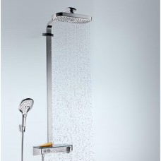Душова система Hansgrohe Raindance Select E 300 2Jet з термостатом ShowerTablet White/Chrome 27126400