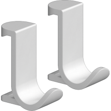 WallStoris гачок Hansgrohe для рушників широкий 2 штуки 3.9 x 3.2 x 1.8 см Matt White 27914700