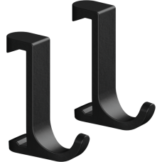 WallStoris гачок Hansgrohe для рушників тонкий 2 штуки 3.9 x 3.2 x 1.0 см Matt Black 27929670