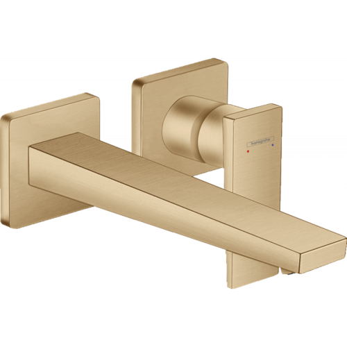 Змішувач Hansgrohe Metropol для умивальника зі стіни 225 мм Brushed Bronze 32526140