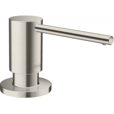 Дозатор Hansgrohe кухонний A41 для миючого засобу 500 ml врізний Stainless Steel Finish 40438800