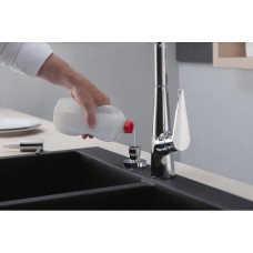 Дозатор Hansgrohe кухонний A51 для миючого засобу 500 ml врізний Matt Black 40448670