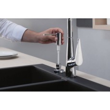 Дозатор Hansgrohe кухонний A51 для миючого засобу 500 ml врізний Matt Black 40448670