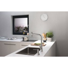 Дозатор Hansgrohe кухонний A51 для миючого засобу 500 ml врізний Stainless Steel Finish 40448800