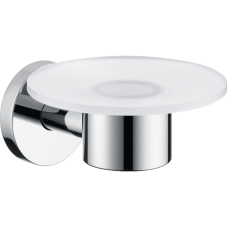 Мильниця Hansgrohe підвісна Hansgrohe  хром/скло 40515000