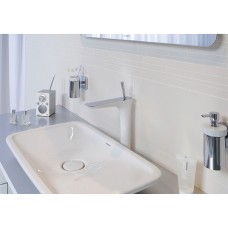 Pura Vida дозатор Hansgrohe підвісний для рідкого мила хром скляний 41503000