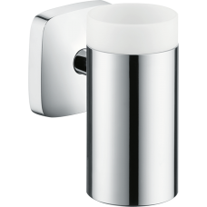 Pura Vida стакан підвісний Hansgrohe хромований скляний 41504000