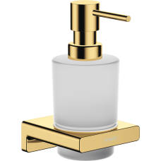 Дозатор Hansgrohe підвісний для рідкого мила Polished Gold Optic/скло 41745990
