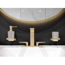 Стакан підвісний Hansgrohe Brushed Bronze/скло 41749140