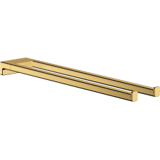 Рушникотримач Hansgrohe  44.5 см подвійний нерухомий Polished Gold Optic 41770990